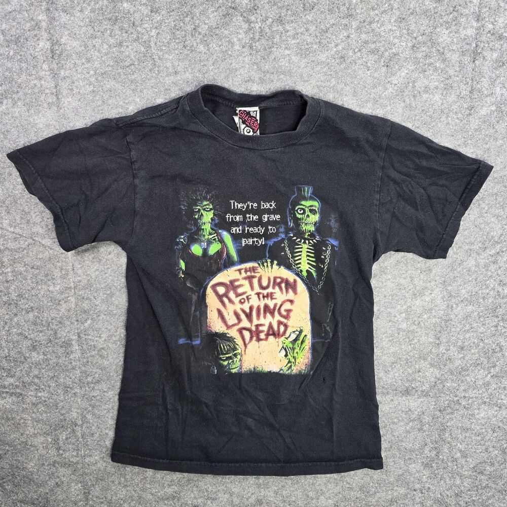 Vintage Chase Return Of The Living Dead Movie Promo T Shirt Men’s XS Distressed